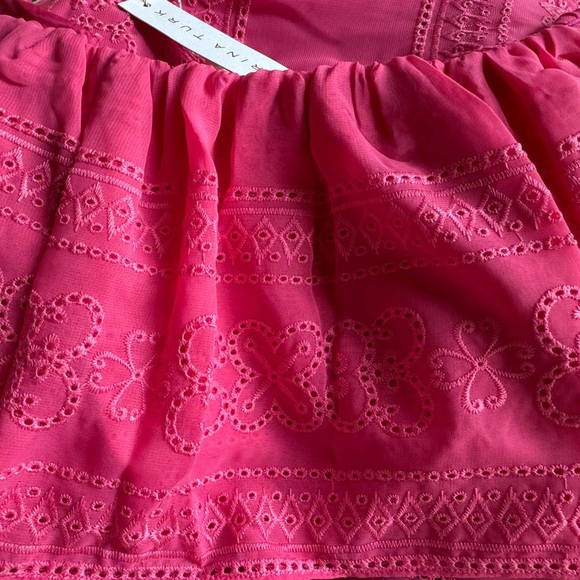 Trina Turk Women's Pink One-Shoulder Phebe Dress - Picture 4 of 5